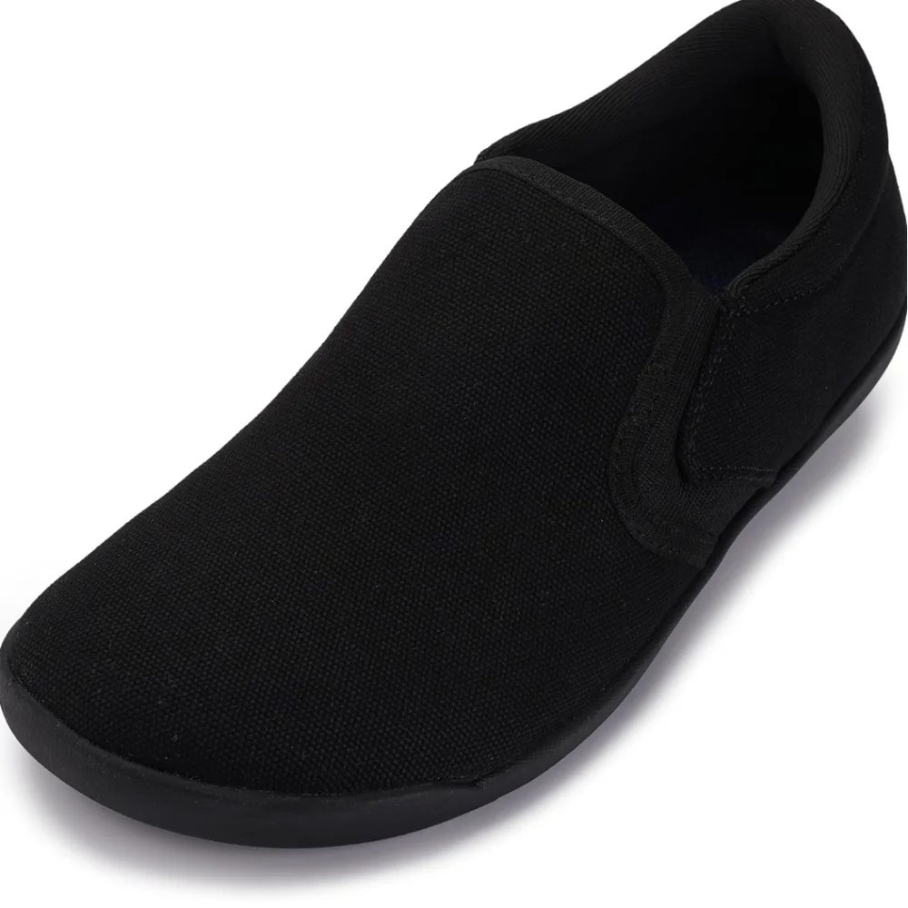 WHITIN Women's Wide Barefoot Shoes | Elastic V-Detail Classic Slip-On - Picture 1 of 10